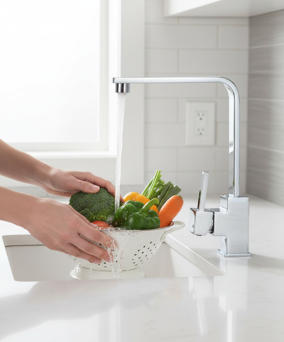 Lavage légumes avec FABIA MILAN