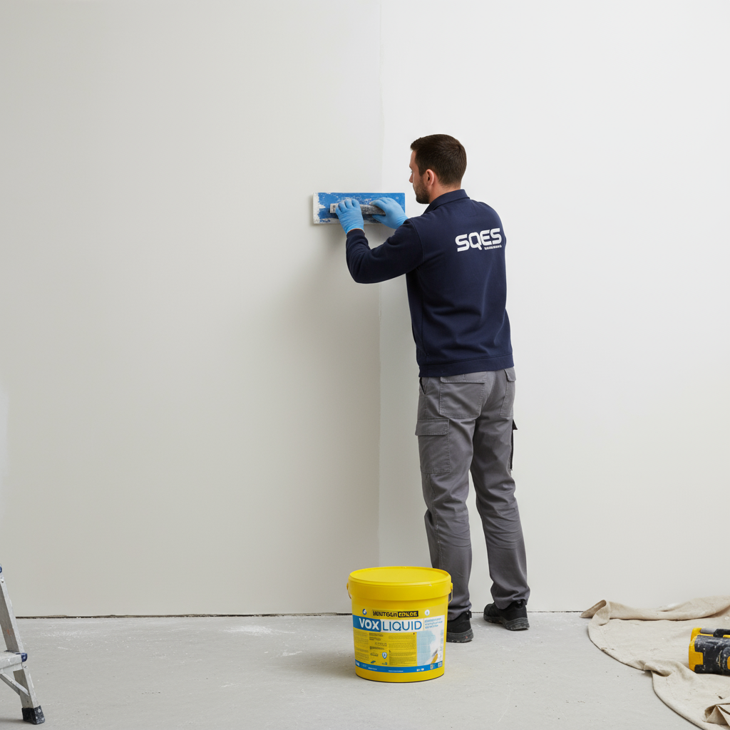 Lissage mur avec VOX LIQUID