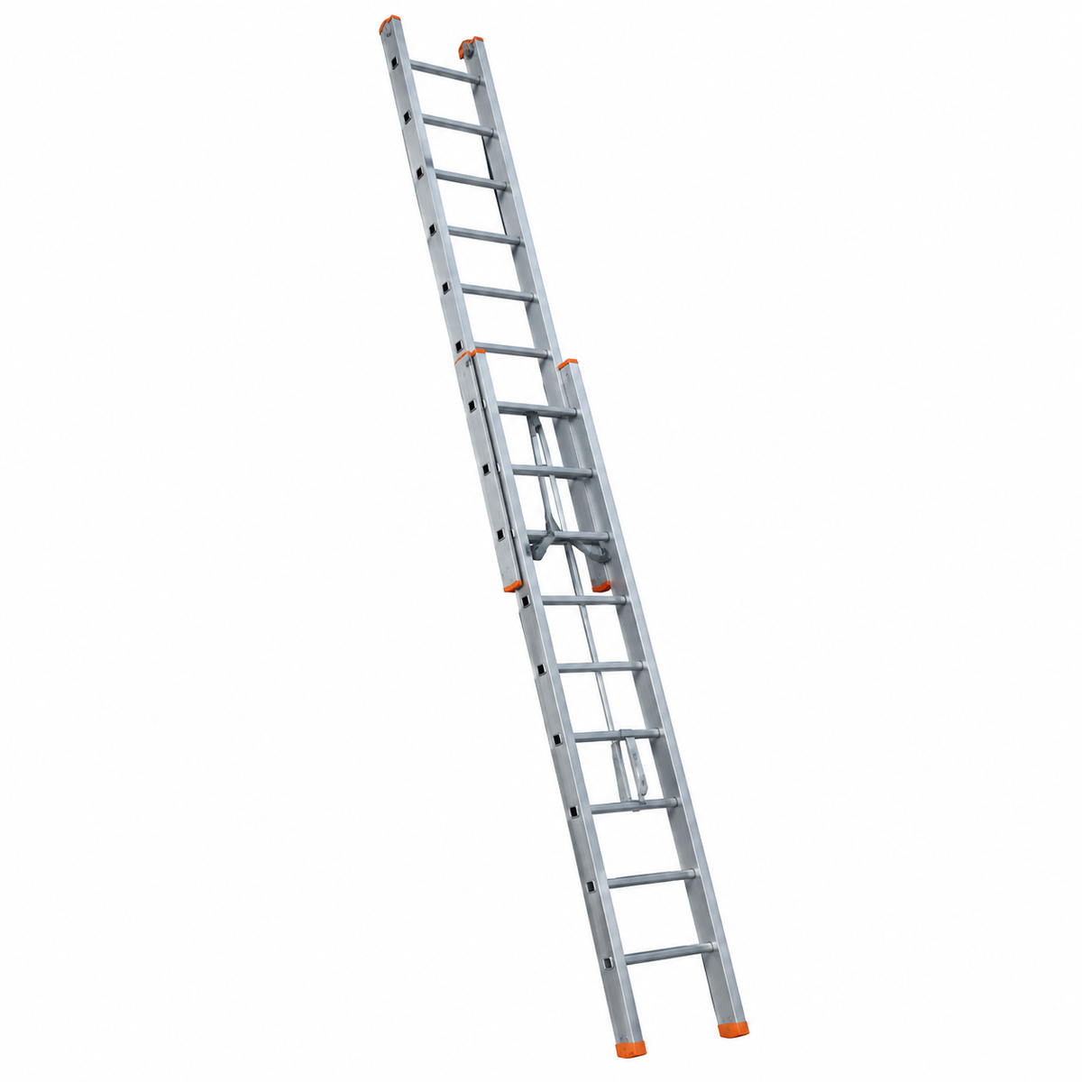 LITAN Échelle Double Aluminium à Corde Standard L66 3×2 à 5×2m – Verrouillage | SQES Tunisie
