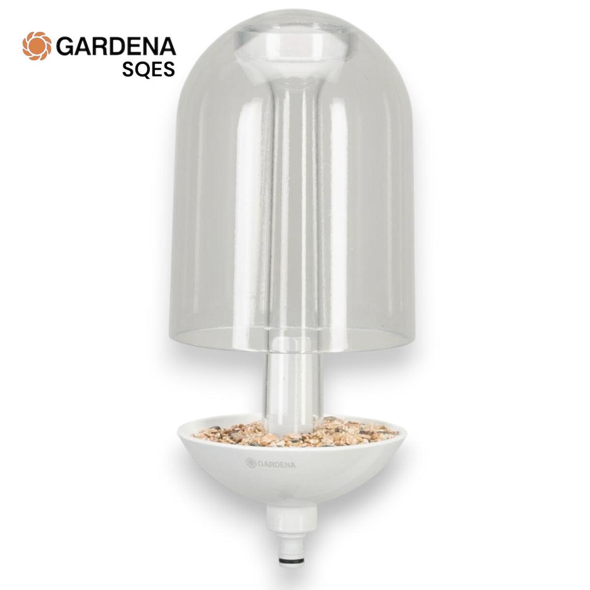 Mangeoire à Oiseaux ClickUp GARDENA Réf. 11380-20 — Fixation Balcon Sans Outils, Distributeur Graines, Biodiversité Urbaine, Nature Terrasse | SQES Tunisie

