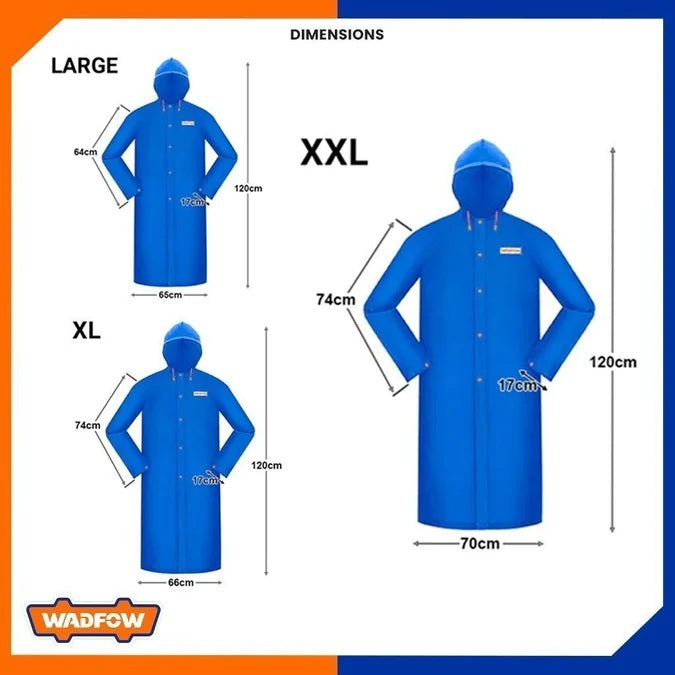 Manteau Imperméable – PVC 100% Neuf – Tailles XL et XXL - SQES