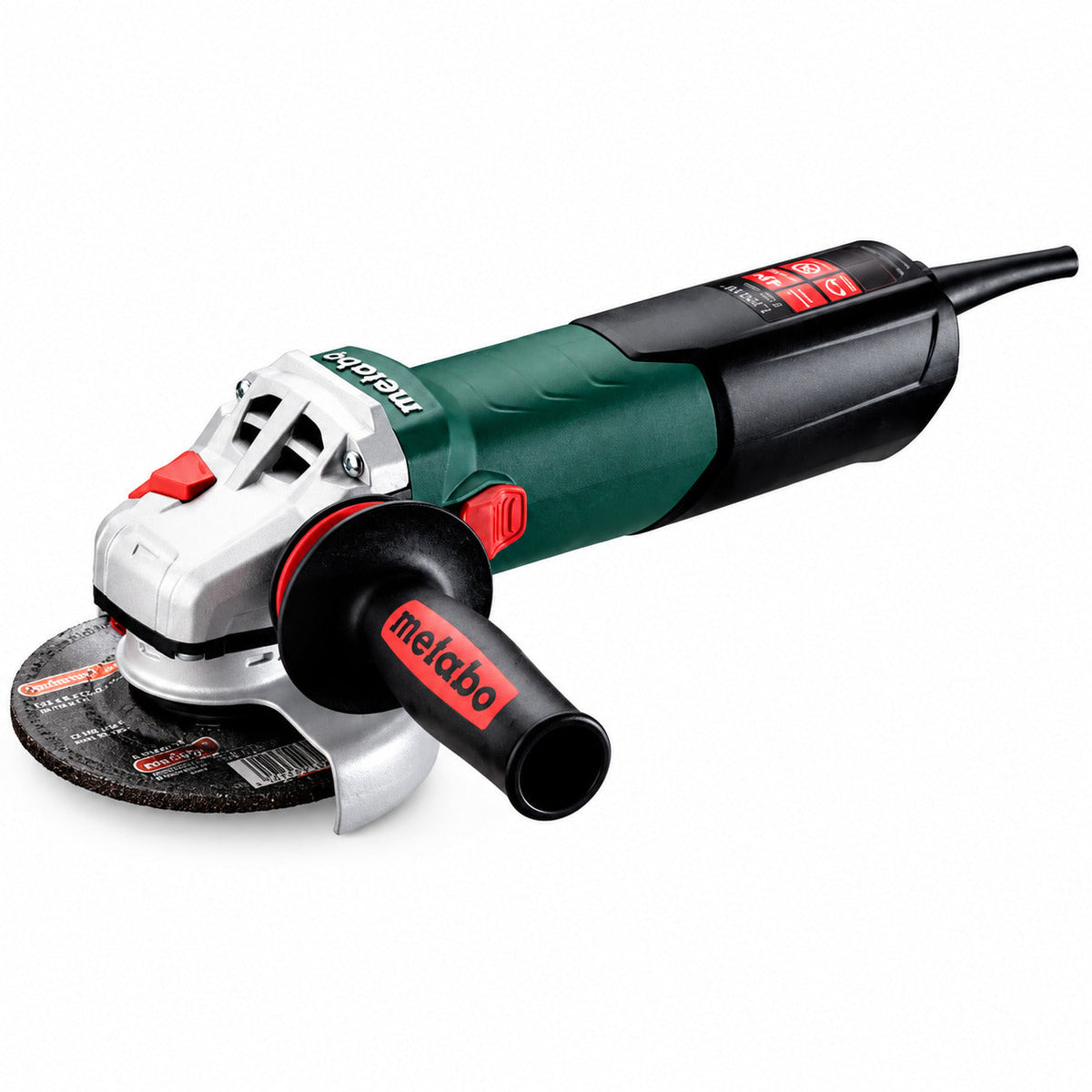 Meuleuse d’angle METABO WEV 17-125 réf. 600516000 – image e-commerce fond blanc | SQES Tunisie