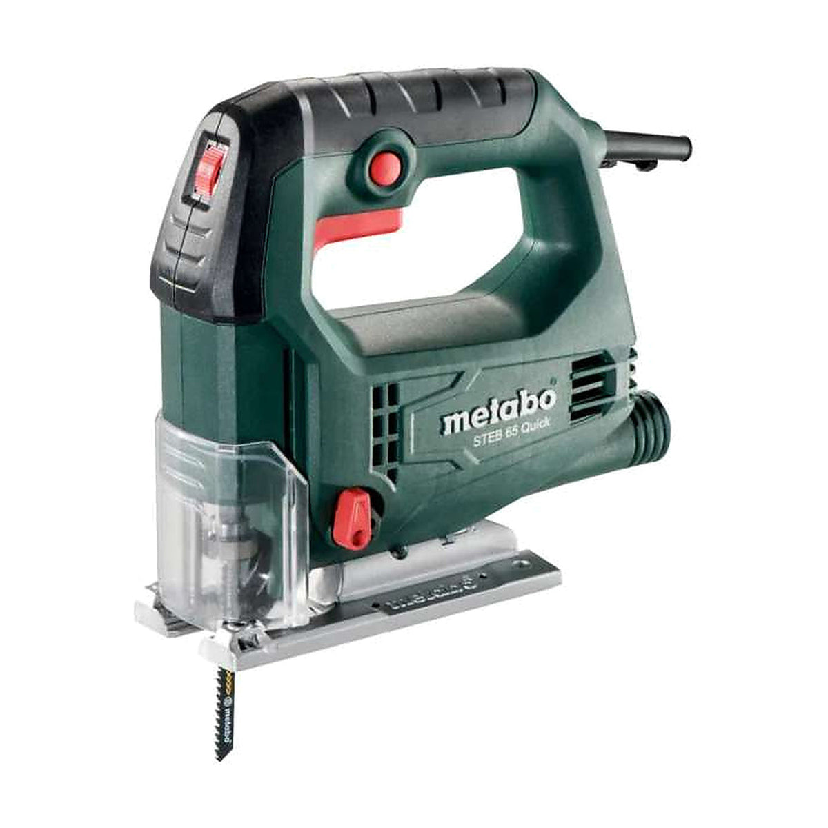 Scie sauteuse METABO STEB 65 Quick 450 W, réf. 601030500, photo produit fond blanc 1254 × 1254 – SQES Tunisie