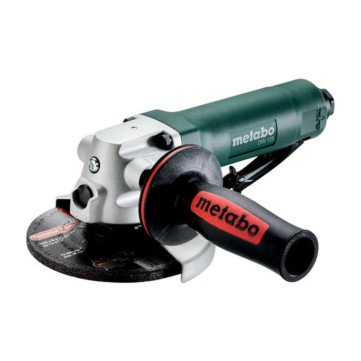 Meuleuse d’angle pneumatique METABO DW 125, réf. 601556000, photographie sur fond blanc – SQES Tunisie