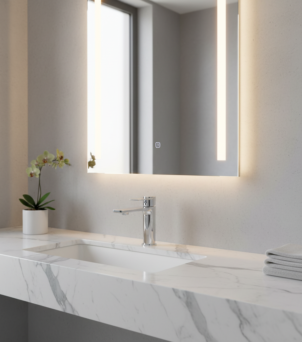 Mitigeur FABIA Paris - Salle de bain minimaliste