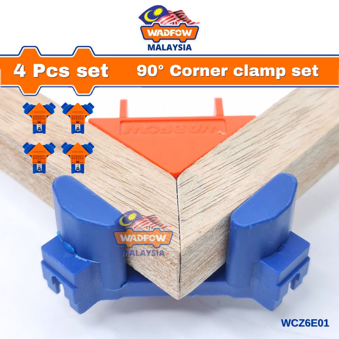 Jeu Pince d'angle - Serre joint 90° - 4 pcs - SQES