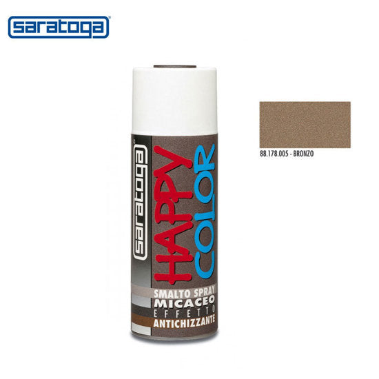 Peinture Spray BRONZE 178.005 -400ml - Happy Color - Saratoga