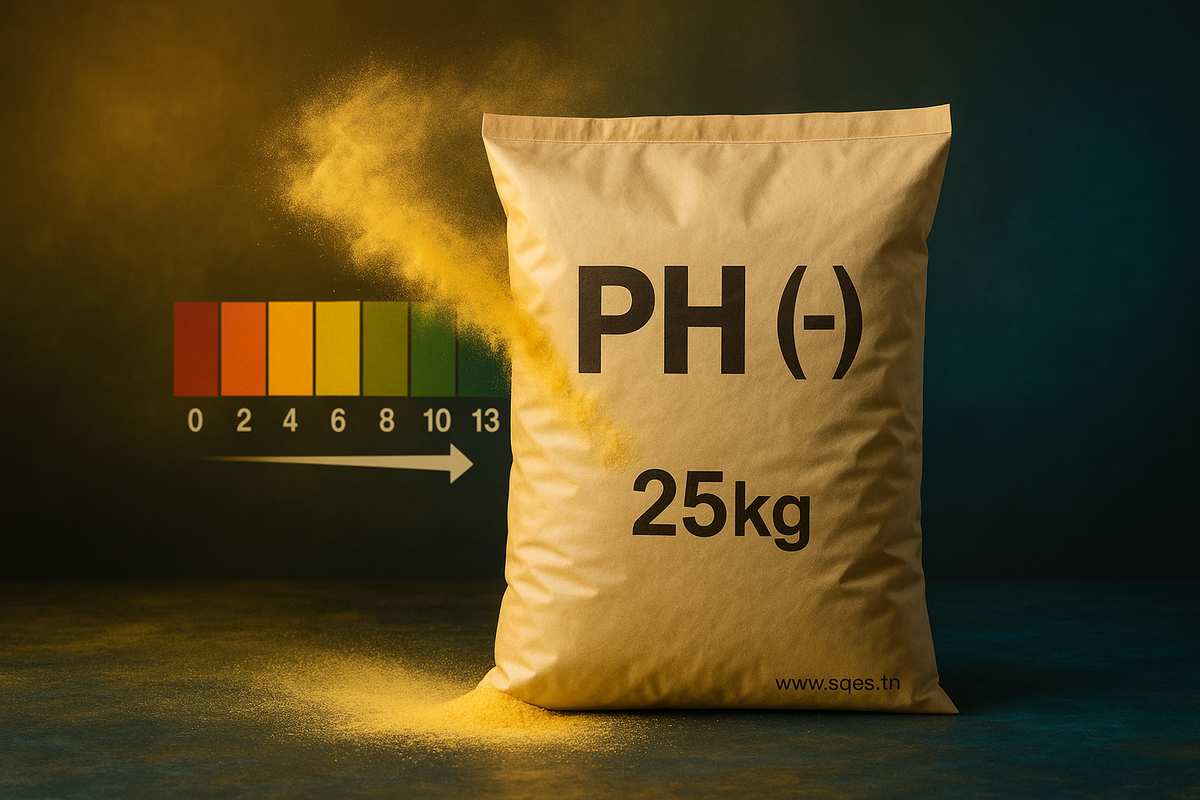 PH (-) Poudre Jaune 25KG