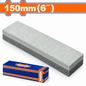 Pierre à aiguiser WADFOW WYS1501 rectangulaire de 150 × 50 × 25 mm, double face grains 120 et 240, pour entretien manuel de lames compatibles | SQES Tunisie
