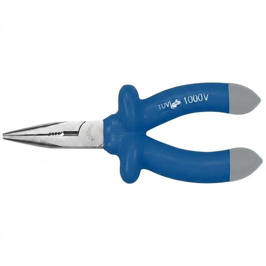 Pince à bec long isolée 160 mm ADEGSO AD-10048 | SQES Tunisie
