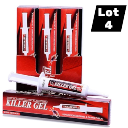 Lot 4 Killer gel - Anti cafard - 30 g promo sqes Tunisie