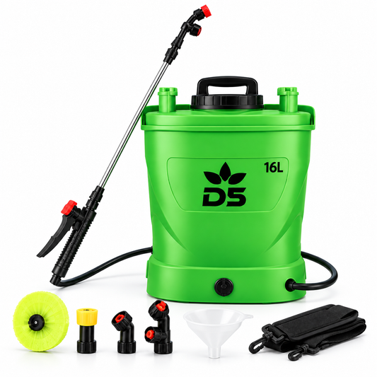 Pulvérisateur électrique DS 16 L à batterie rechargeable 12 V / 10 Ah, pour jardinage et entretien avec solutions compatibles | SQES Tunisie
