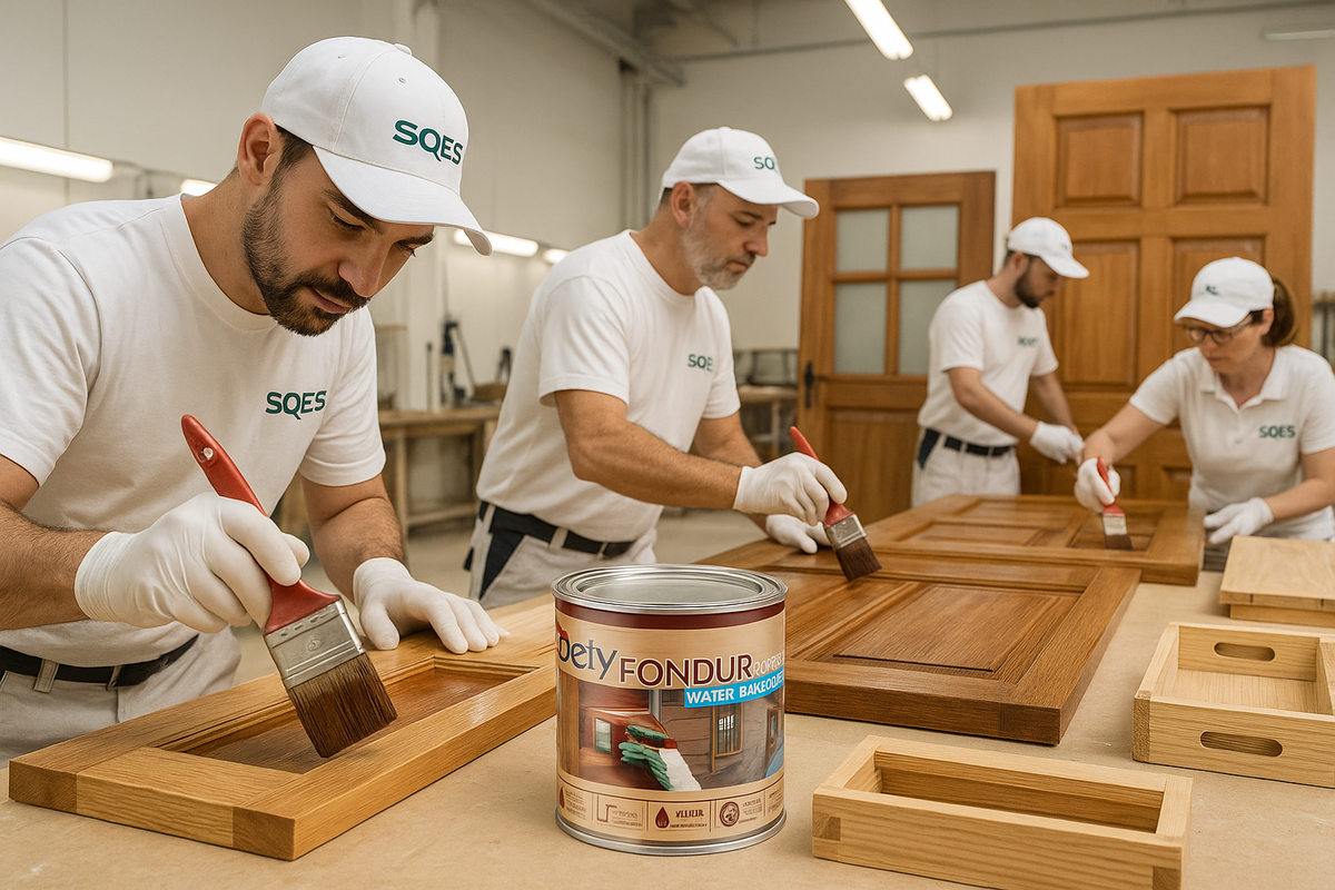 Équipe professionnelle SQES - Projet bois avec Fondur