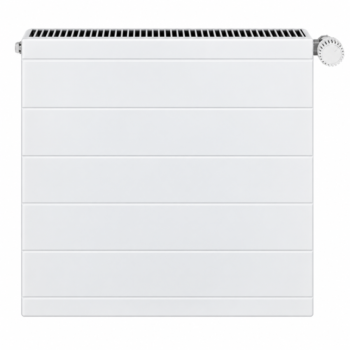 Radiateur panneau plat PEKPAN Type 22 en acier, disponible en plusieurs dimensions de 500 et 600 mm de hauteur chez SQES Tunisie.