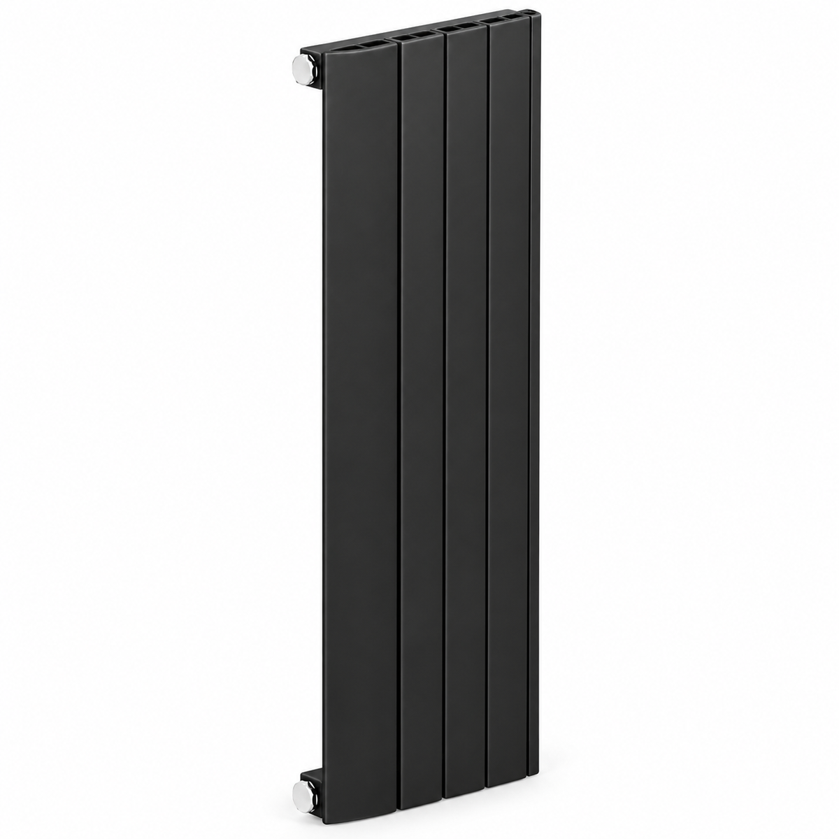 Radiateur vertical SELANIK aluminium 180 cm disponible de 4 à 7 éléments en noir pour chauffage moderne chez SQES Tunisie.