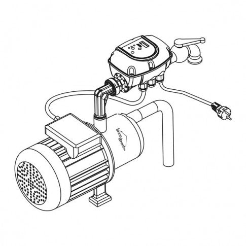 Pressostat a Manomètre M2000 BRIO FLUOMEC