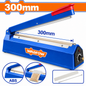 Scelleuse à impulsion WADFOW WXY2003 pour fermeture de sachets thermosoudables compatibles, longueur utile de soudure 300 mm, 8 réglages de chauffe, ABS et boîtier aluminium | SQES Tunisie
