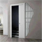 SCRIGNO 4198AQ800 – système pour porte coulissante escamotable 1 vantail, 800 × 2100 × 105 mm, pour libérer l’espace de débattement | SQES Tunisie

