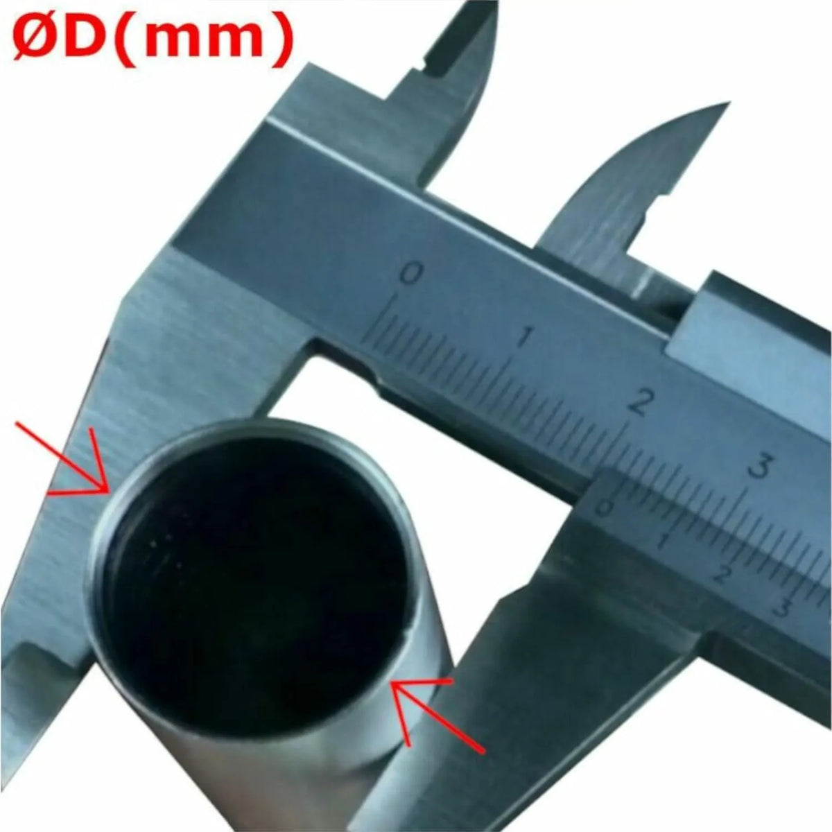 Embout extérieure pour tube Rond - 20 bouchons NOIR en PEHD - SQES