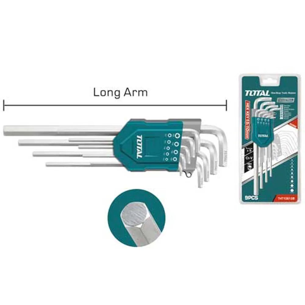 Jeux De 9 Clés Male long - THT106191 - SQES