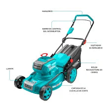 Tondeuse Gazon - a batterie - 60L - 40v - SQES