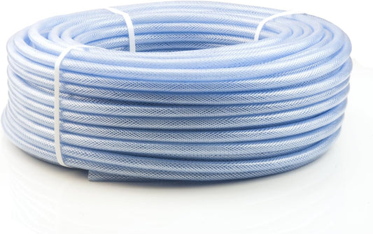 Tuyau cristal transparent 6mm HELIFLEX CRISTALTEX. 50m flexible pour arrosage, alimentaire. Quincaillerie bricolage SQES TUNISIE AU MEILLEUR PRIX