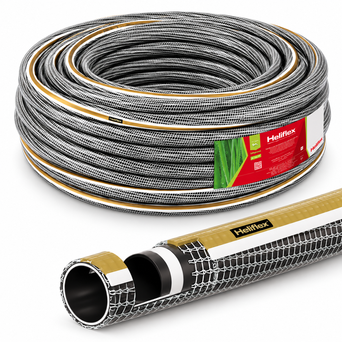 Tuyau jardin PLATINIUM dimension 19, rouleau complet 50 m, arrosage de jardin et espaces verts, vendu uniquement au rouleau | SQES Tunisie
