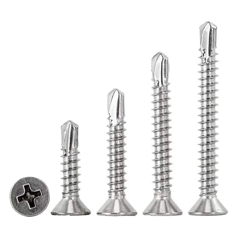 Vis Auto Perforante Tete Plate – Ø 3.9 mm - 1000 pcs
