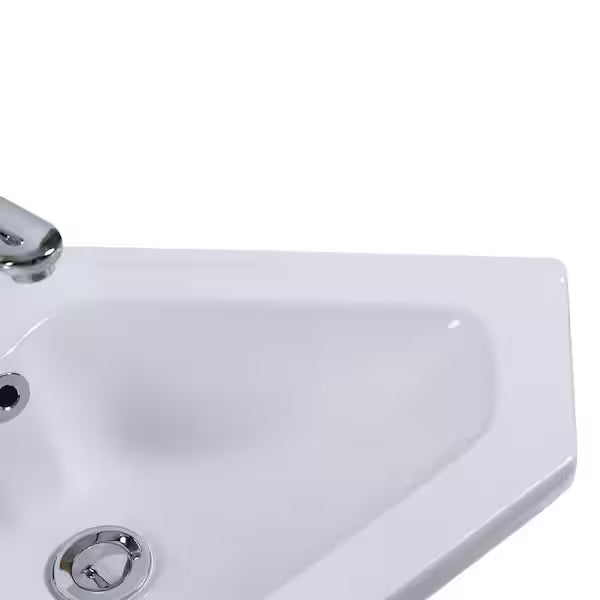 Plan vasque Acrylique Yaris Angle 46cm x 46cm - DURA